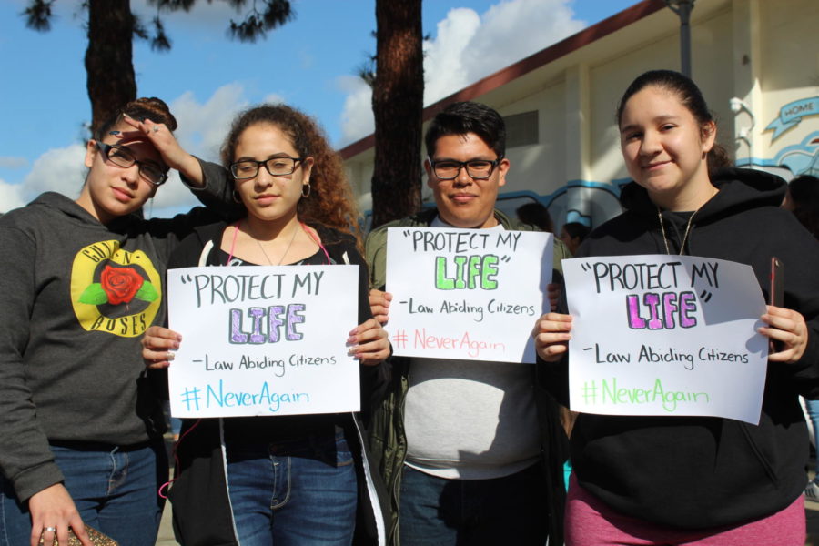 Arroyo Students Participate in the National Walkout