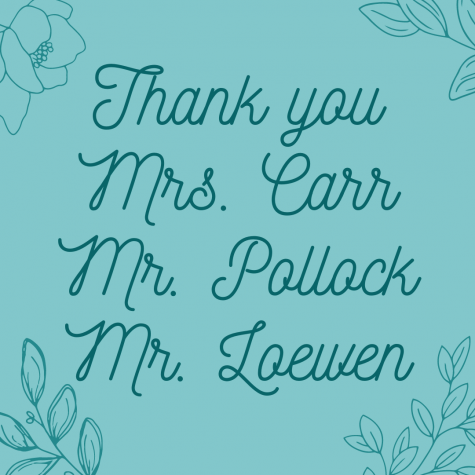Thank you Mrs. Carr, Mr. Pollock, and Mr. Loewen